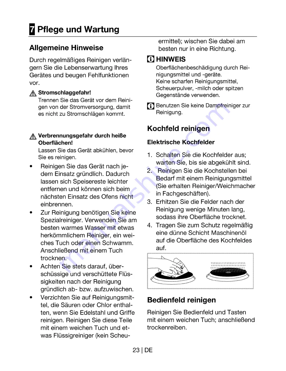 Beko CSS 56000 G User Manual Download Page 72