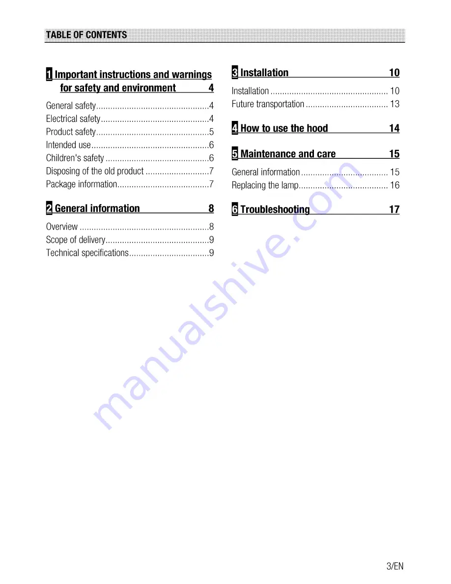 Beko CWB 6410 R User Manual Download Page 3