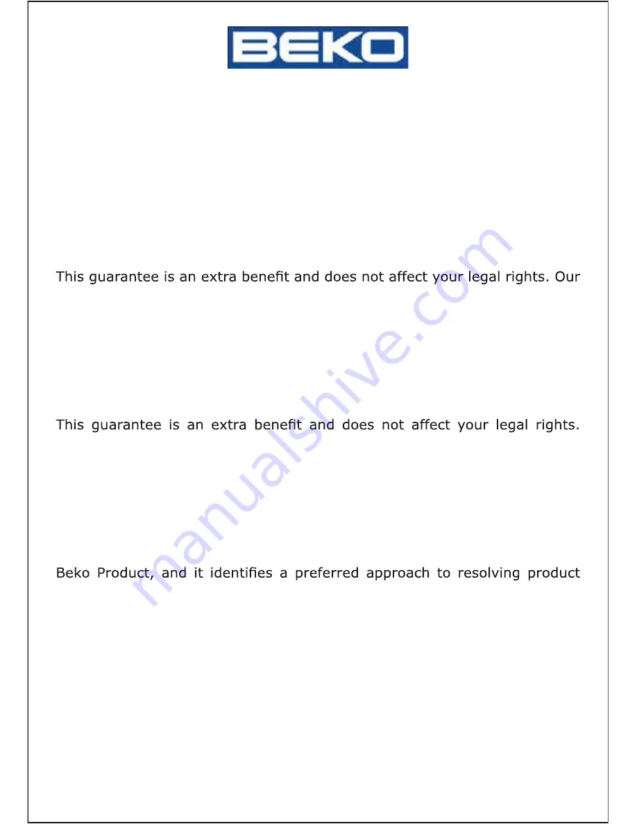 Beko CWB 6601 X User Manual Download Page 14