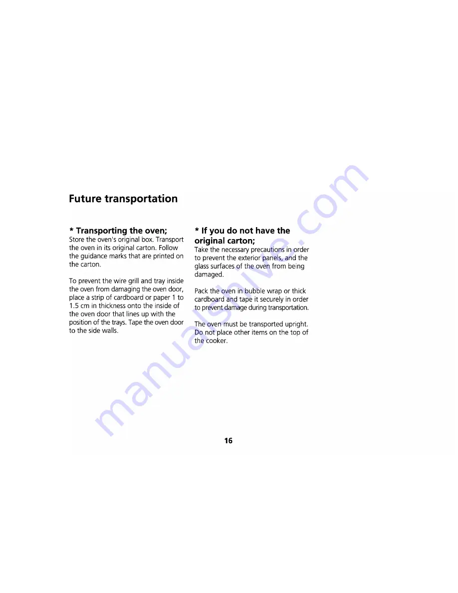 Beko D 6623 T Operating Instructions Manual Download Page 19