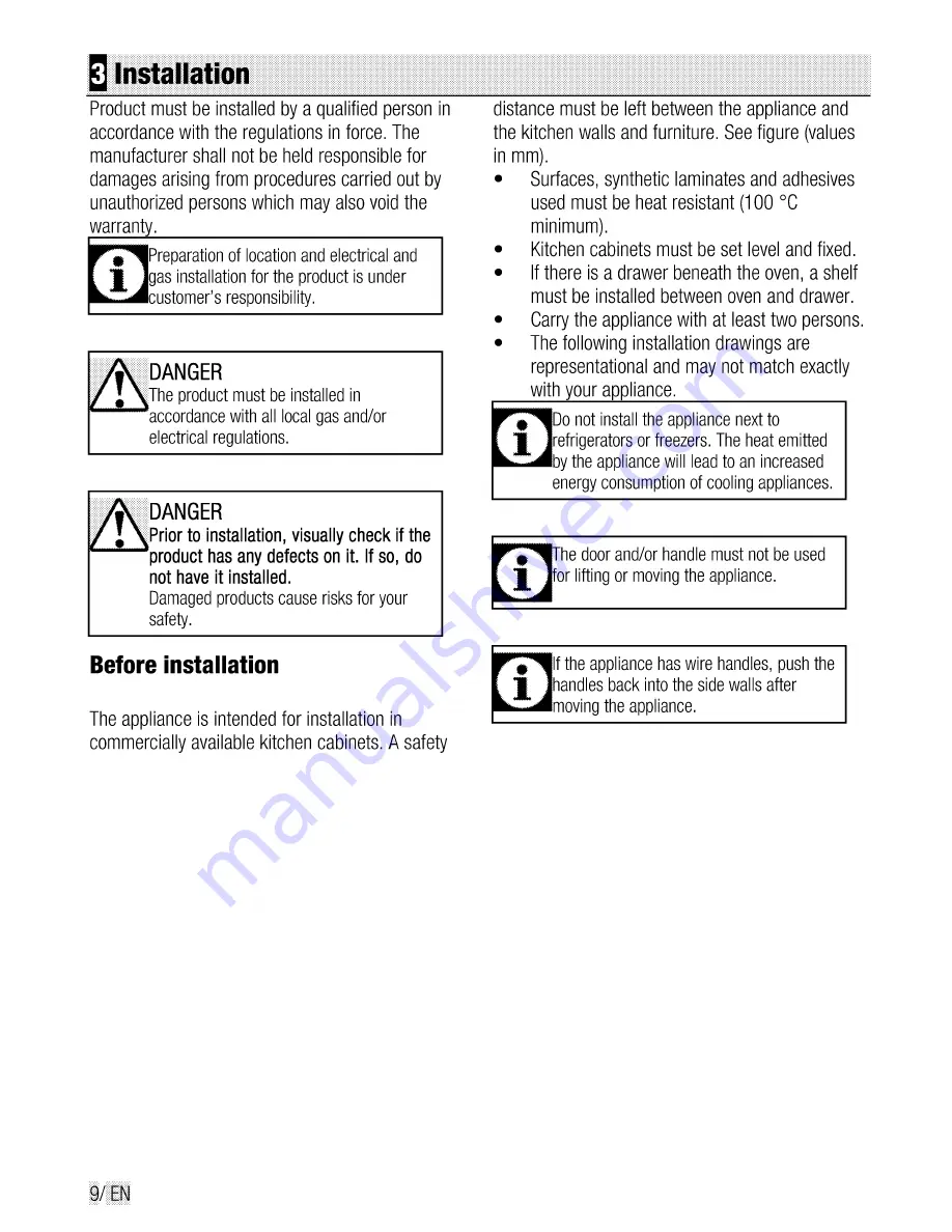 Beko DBDF243WG User Manual Download Page 10