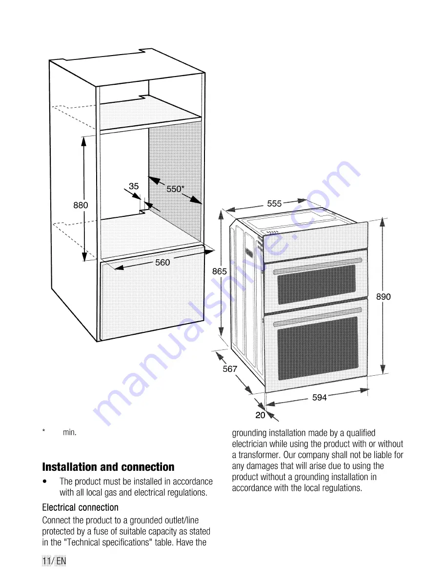 Beko DBDF243WG User Manual Download Page 12