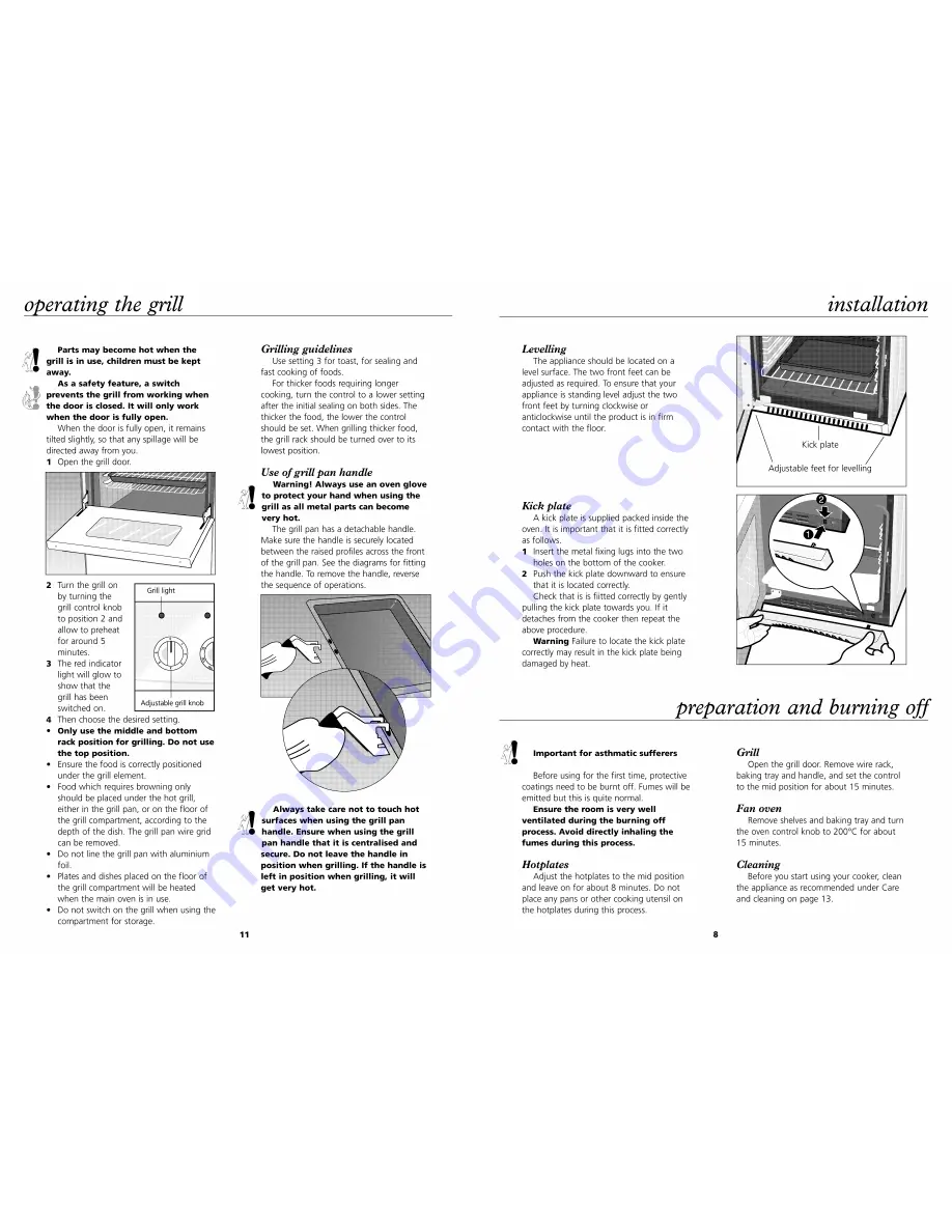 Beko DC3521 Скачать руководство пользователя страница 8