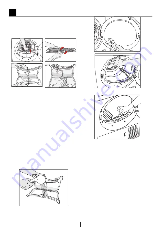 Beko DCU 6130B Installation & Operating Instructions And Drying Guidance Download Page 20