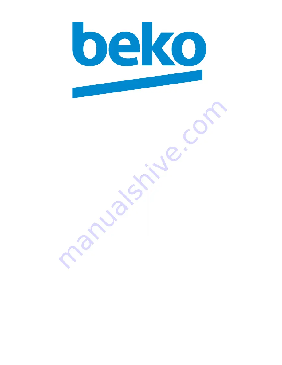 Beko DDEN507 WD+ Manual Download Page 1