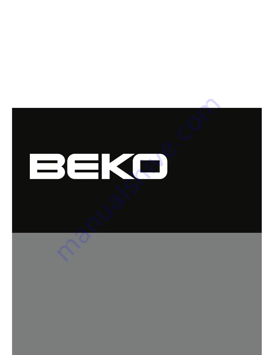 Beko DEN 477 MWD Instruction Manual Download Page 1