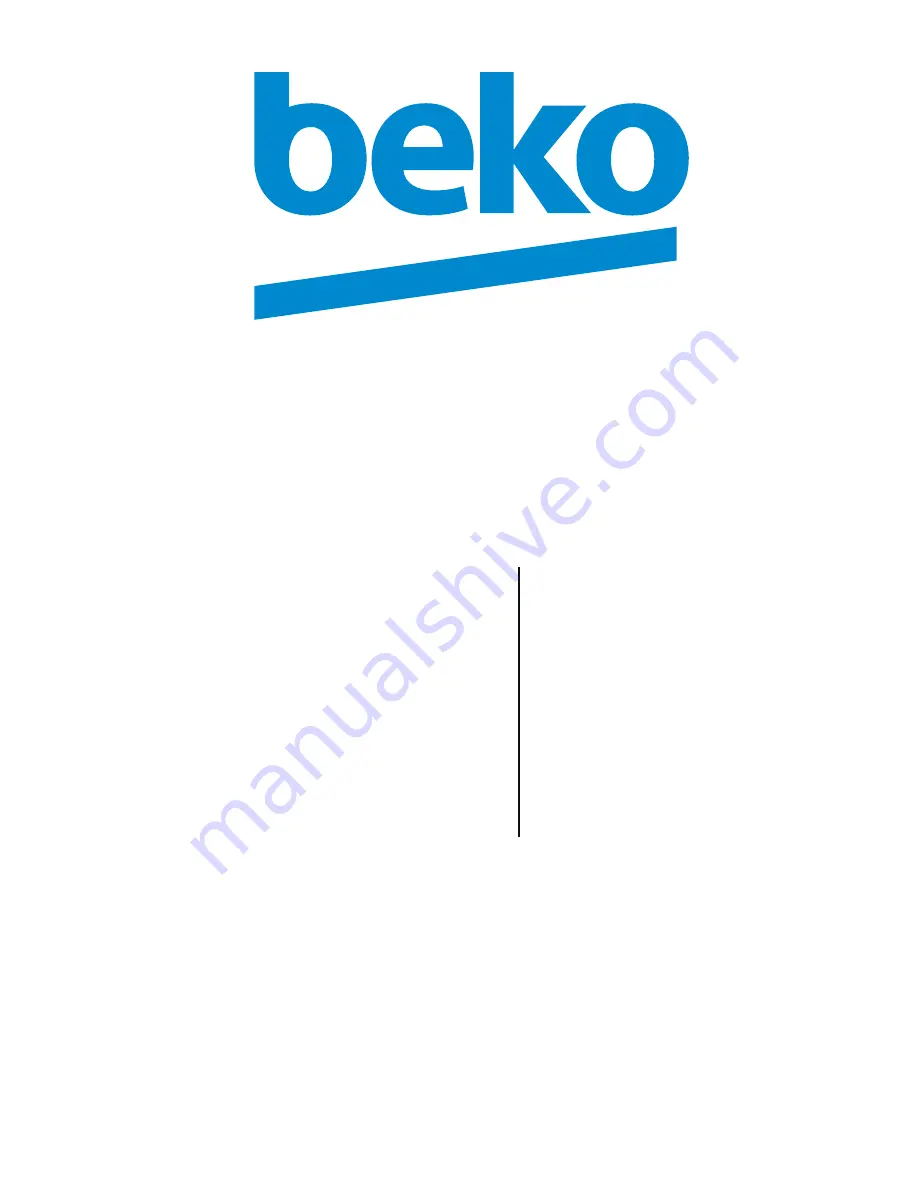 Beko DN 146103 KL User Manual Download Page 1