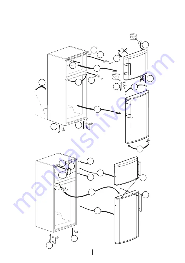 Beko DN135120 Manual Download Page 158