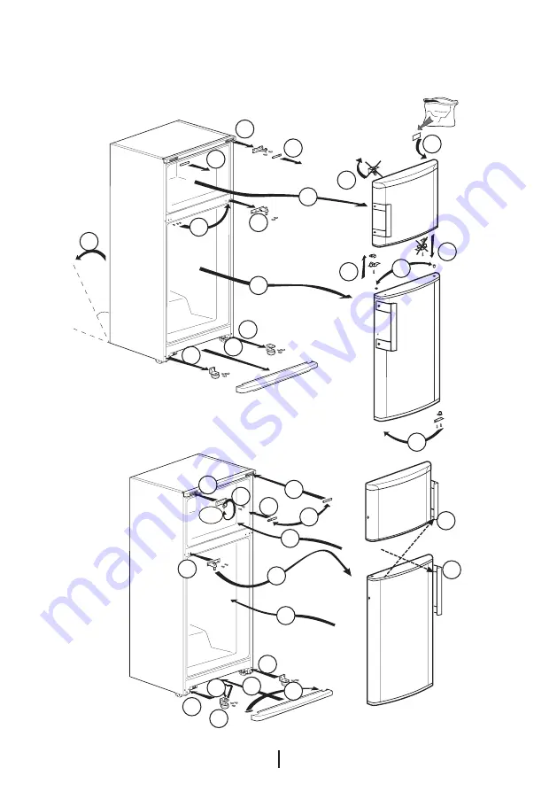 Beko DN147123T User Manual Download Page 68