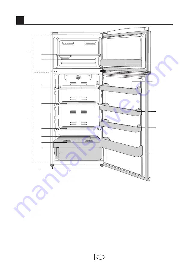 Beko DNE 46000 Manual Download Page 21