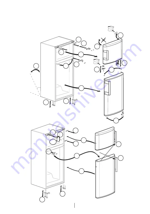 Beko DS132010 Скачать руководство пользователя страница 55