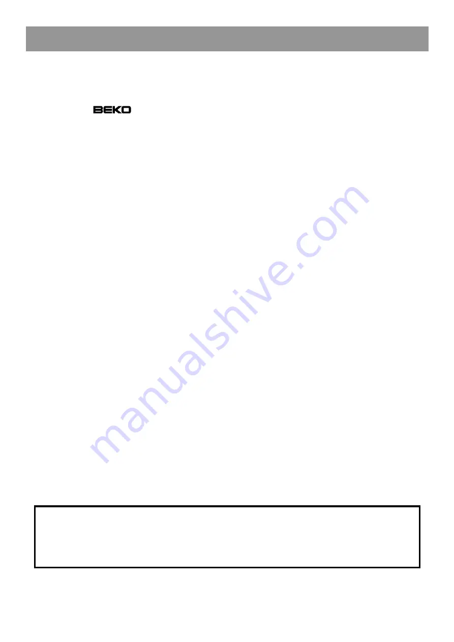 Beko DS230020 Manual Download Page 32