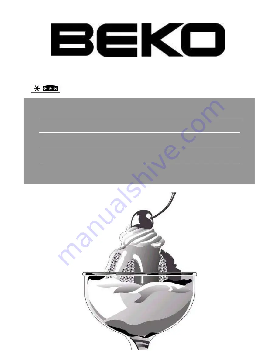 Beko DSA27020 Instructions For Use Manual Download Page 1