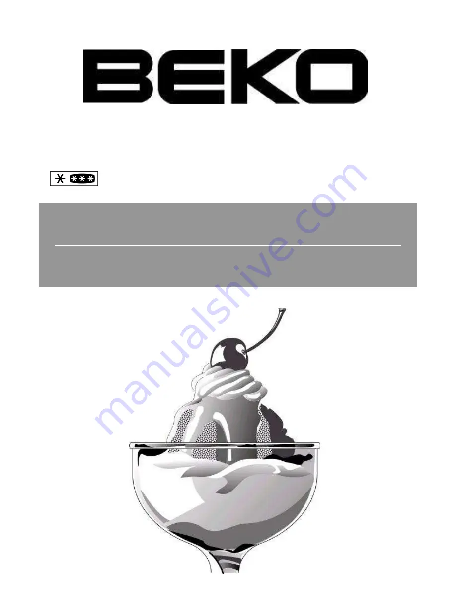 Beko DSA30000 Instructions For Use Manual Download Page 1