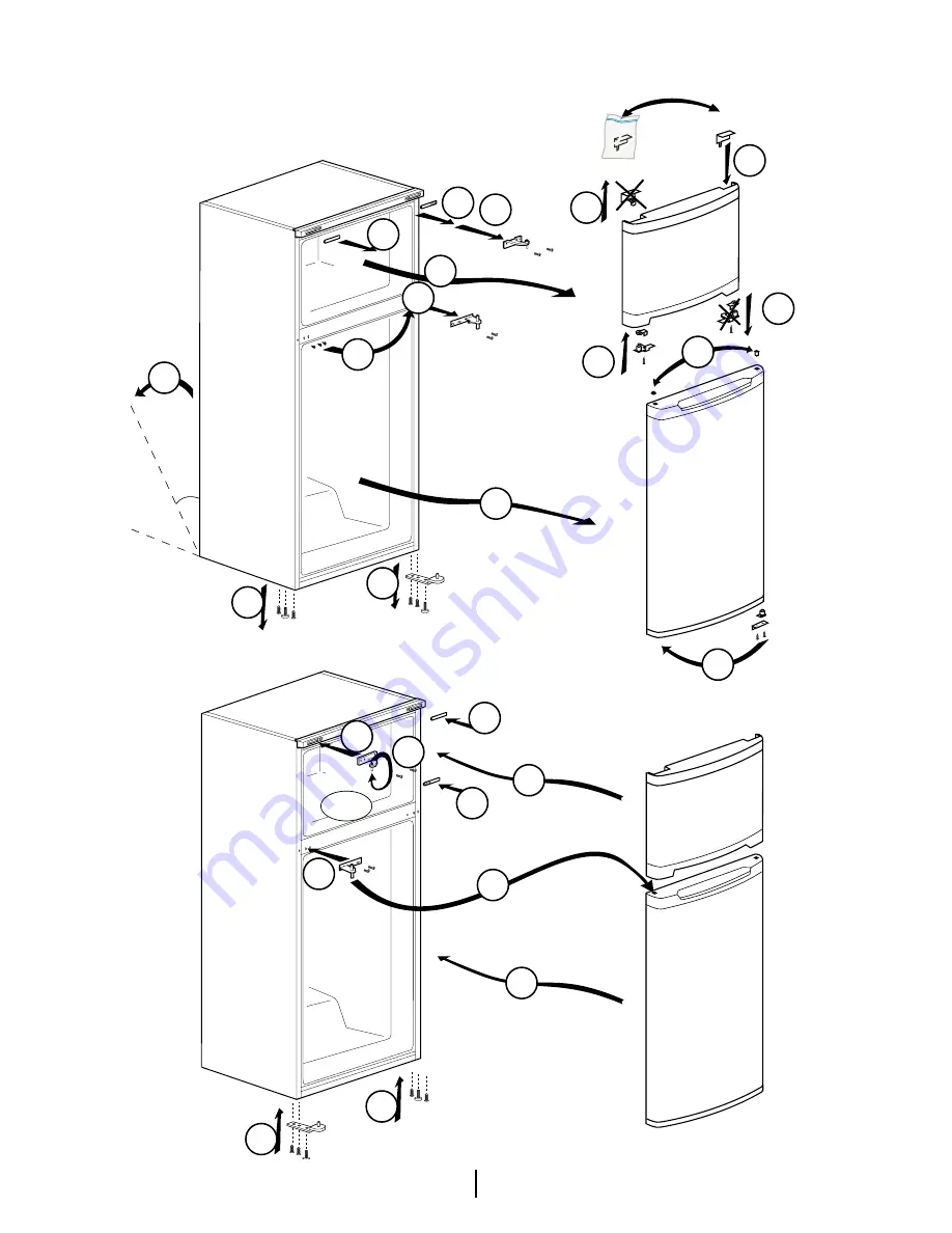 Beko DSE 25012 Manual Download Page 12