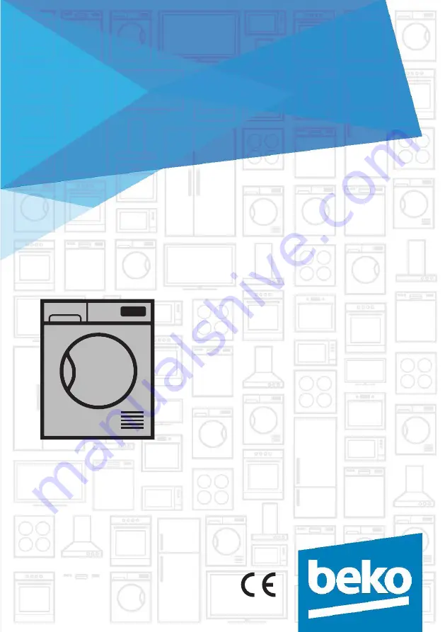 Beko DSX 93460 W Скачать руководство пользователя страница 1