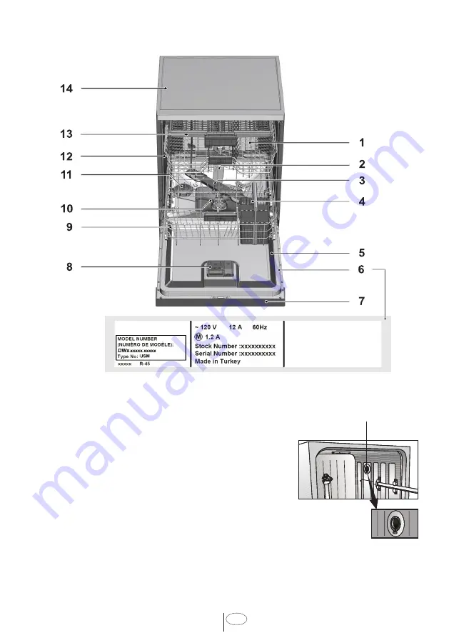 Beko DUT25401B User Manual Download Page 7