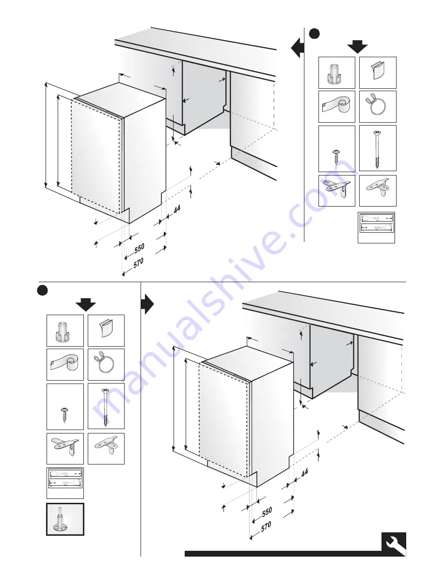 Beko DW450 Installation Manual Download Page 3