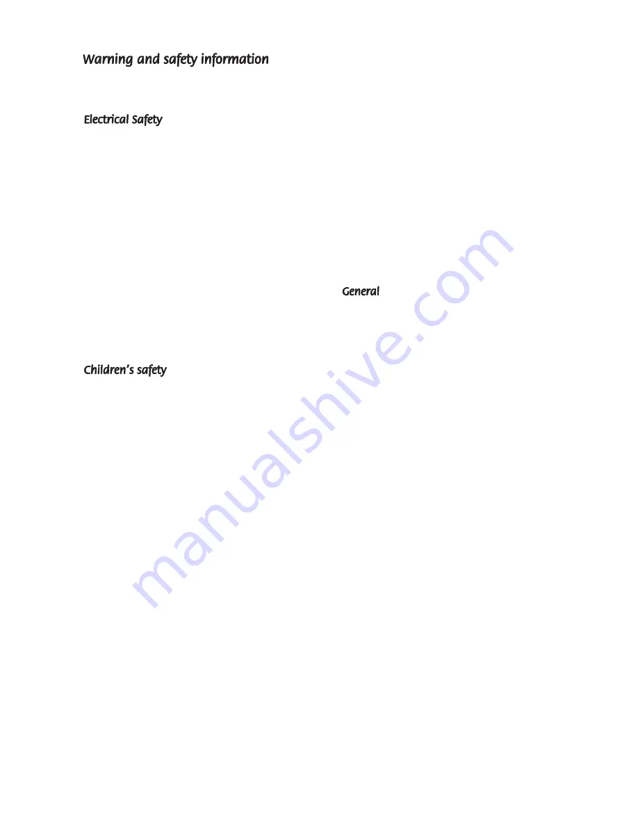 Beko DWD4310 User Manual Download Page 3