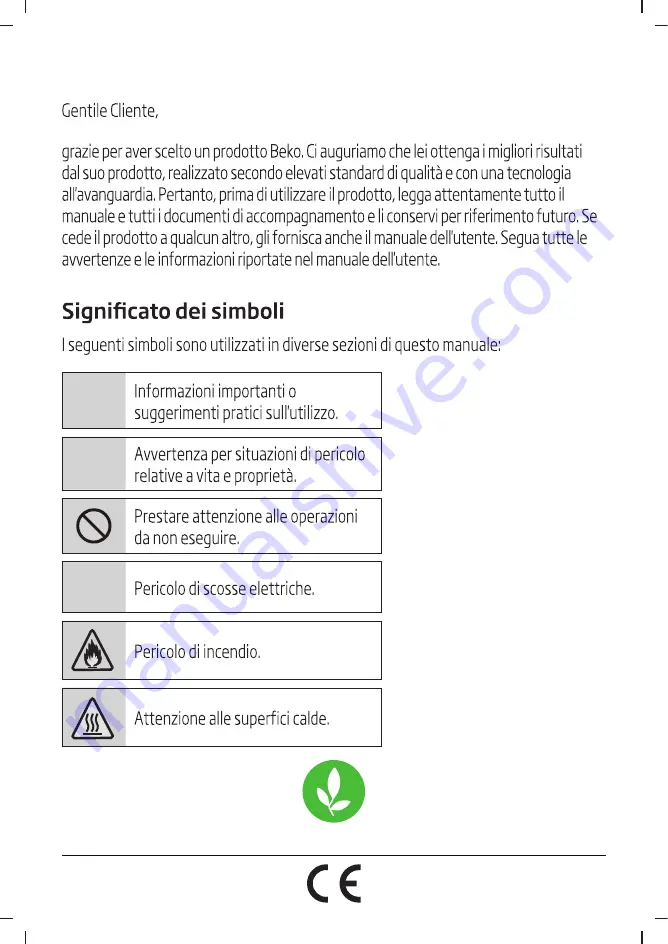 Beko EFT4100WN User Manual Download Page 26