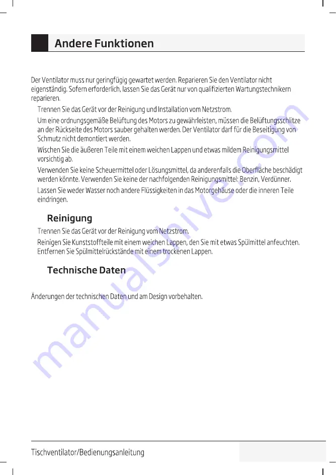 Beko EFT4100WN User Manual Download Page 45