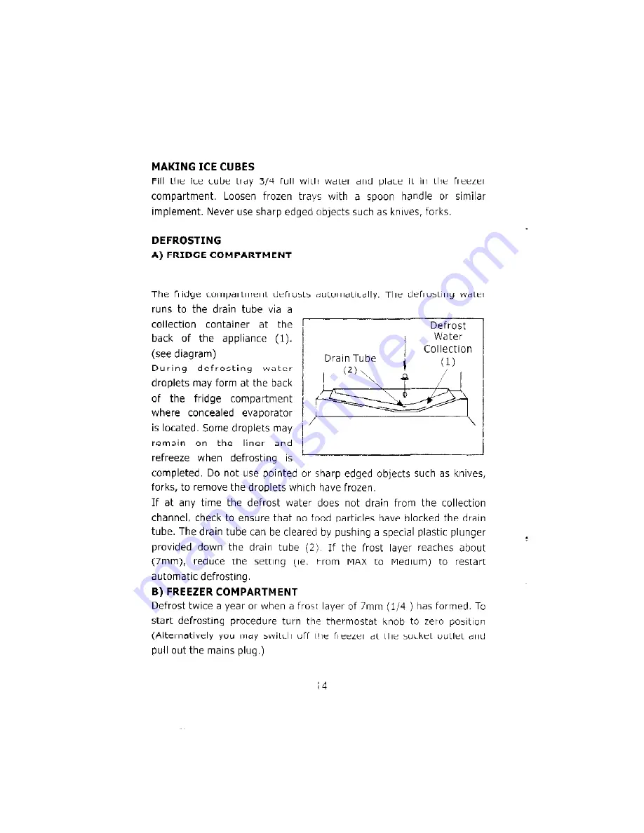 Beko FC140 Manual Download Page 15