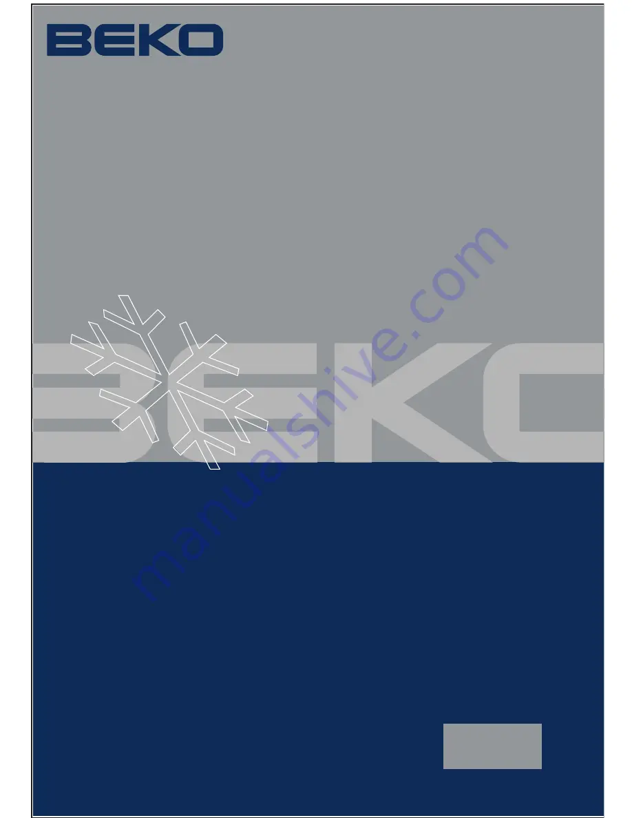 Beko GL22APS Installation, Operation & Food Storage Instructions Download Page 33