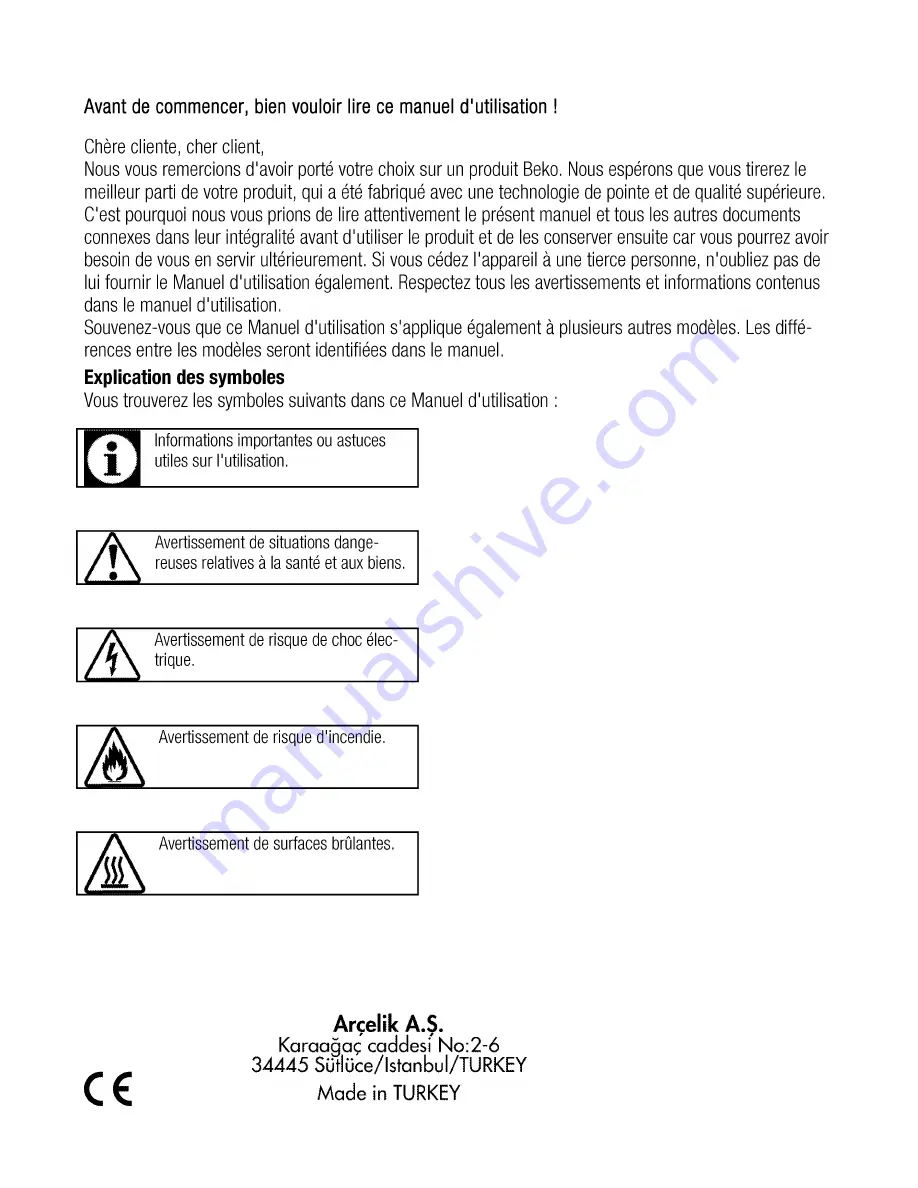 Beko GM 15120DA PR User Manual Download Page 30