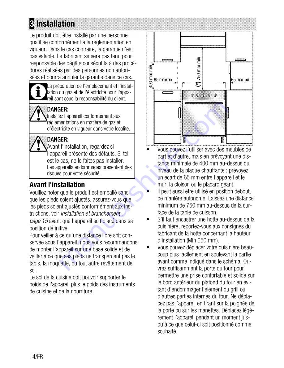 Beko GM 15120DA PR User Manual Download Page 42