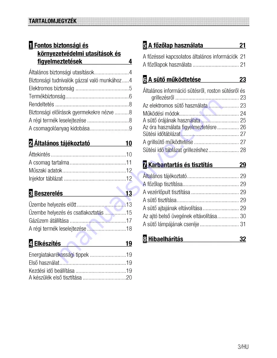 Beko GM 15321 D User Manual Download Page 35