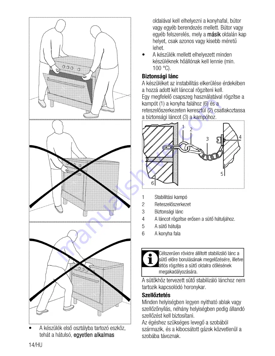 Beko GM 15321 D User Manual Download Page 46