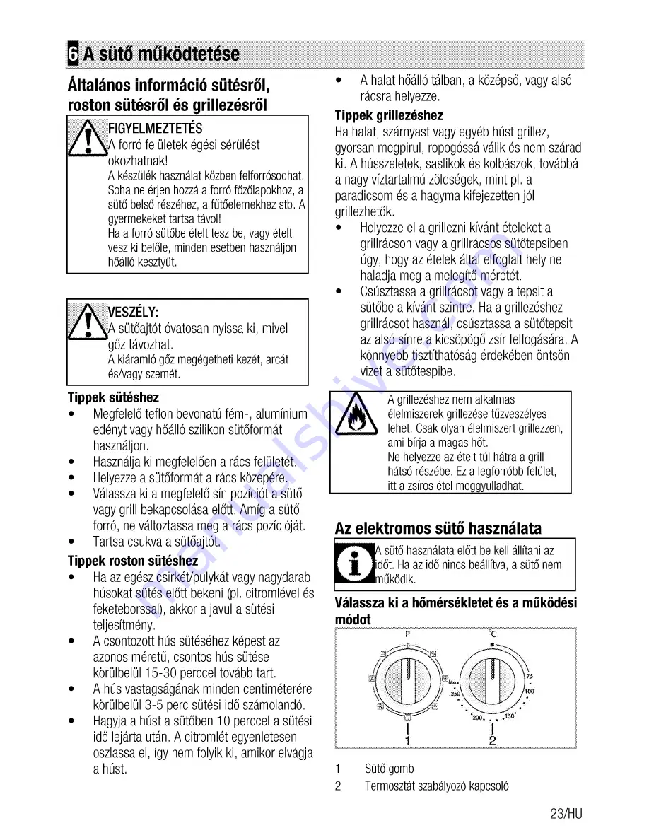 Beko GM 15321 D User Manual Download Page 55