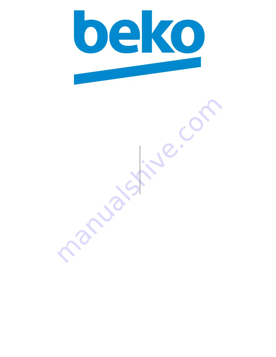 Beko GN163020 User Manual Download Page 1