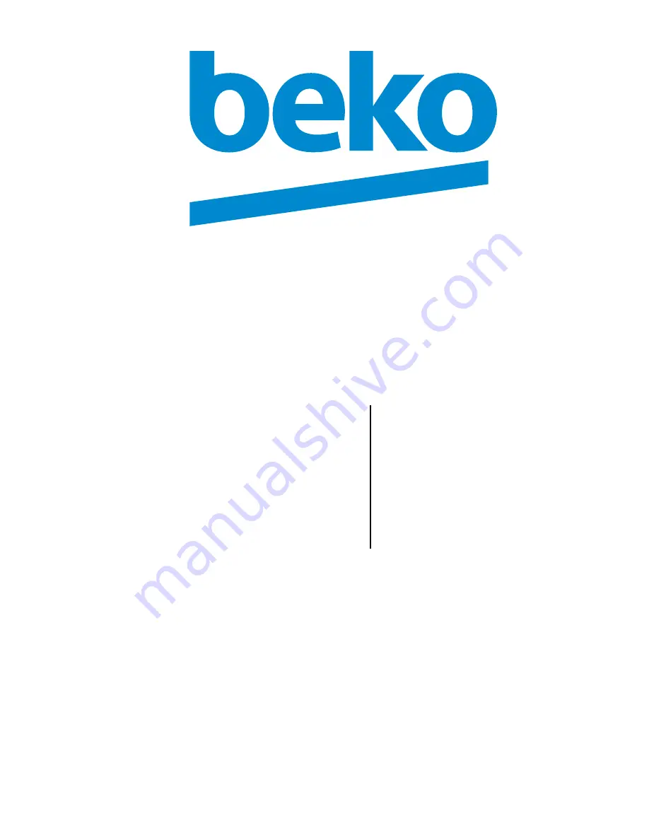 Beko GNE 114610 FX Manual Download Page 1