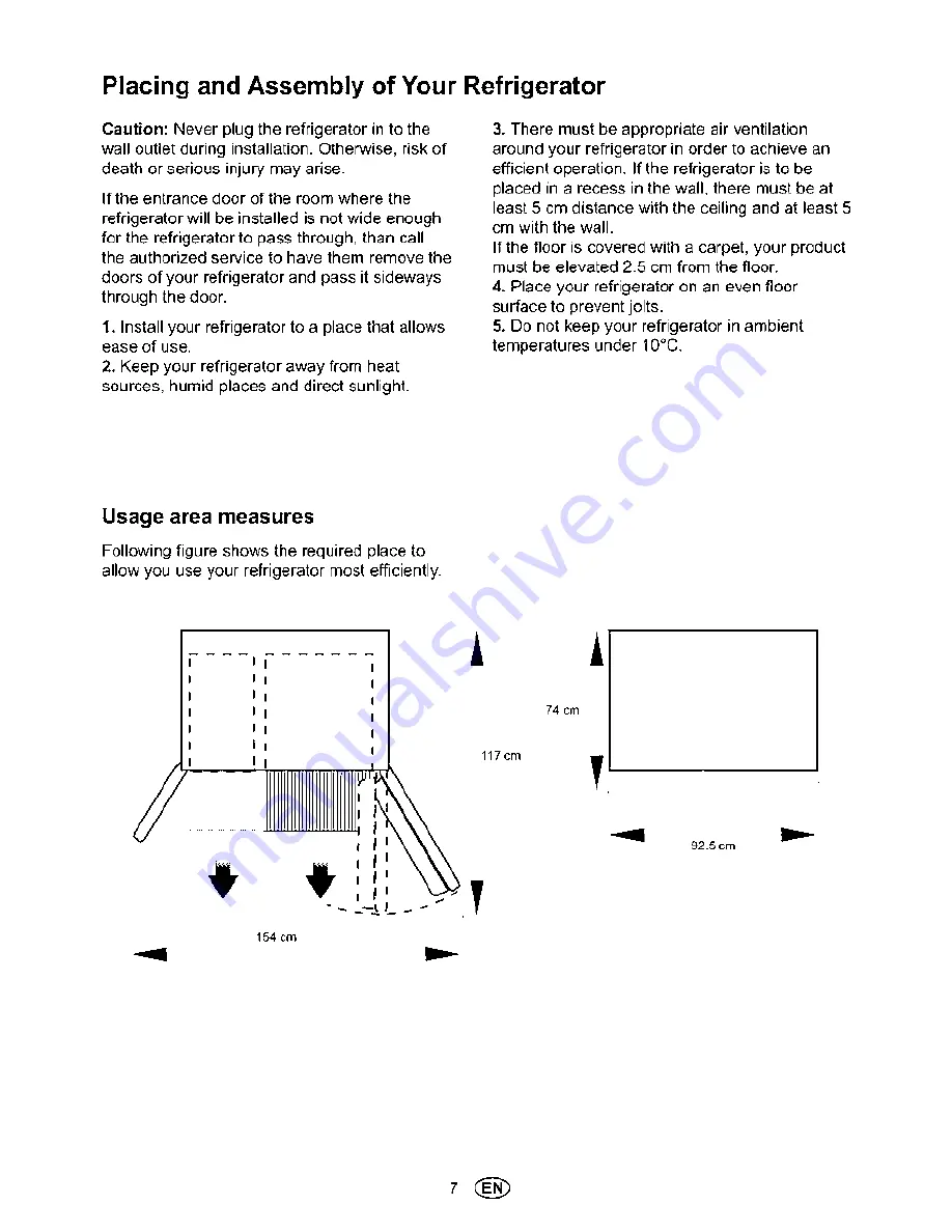 Beko GNE 35730 User Manual Download Page 8