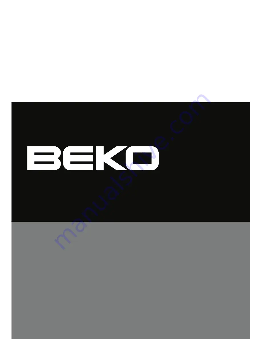 Beko GNE 45730 Manual Download Page 1