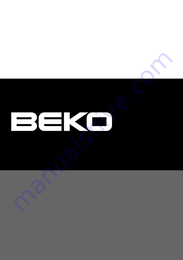 Beko GNE 46102 B Manual Download Page 1