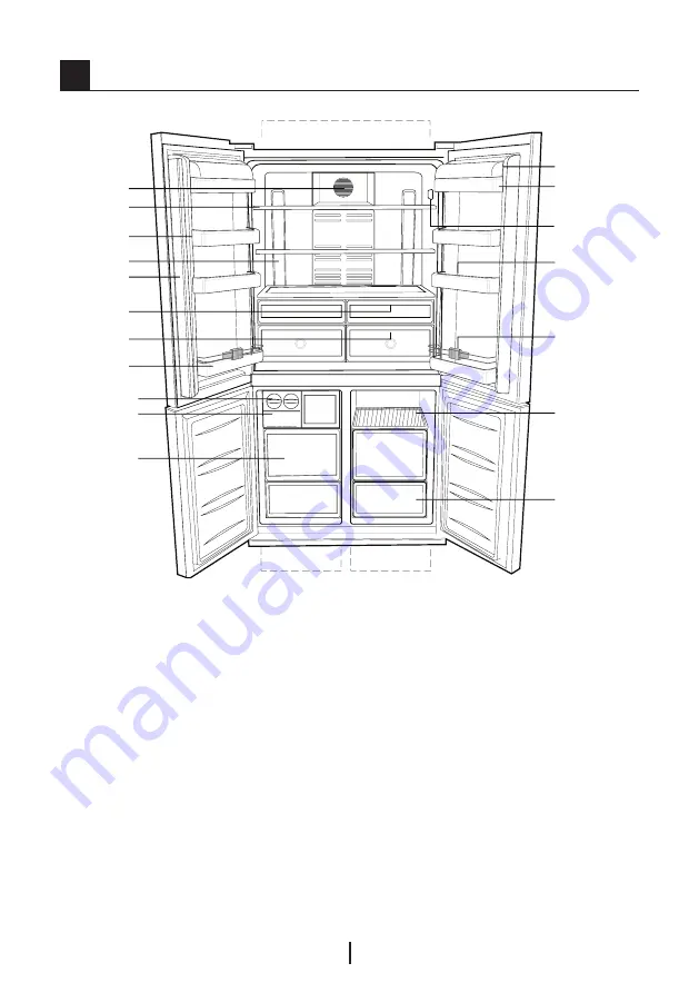 Beko GNE104610 Instruction Manual Download Page 4