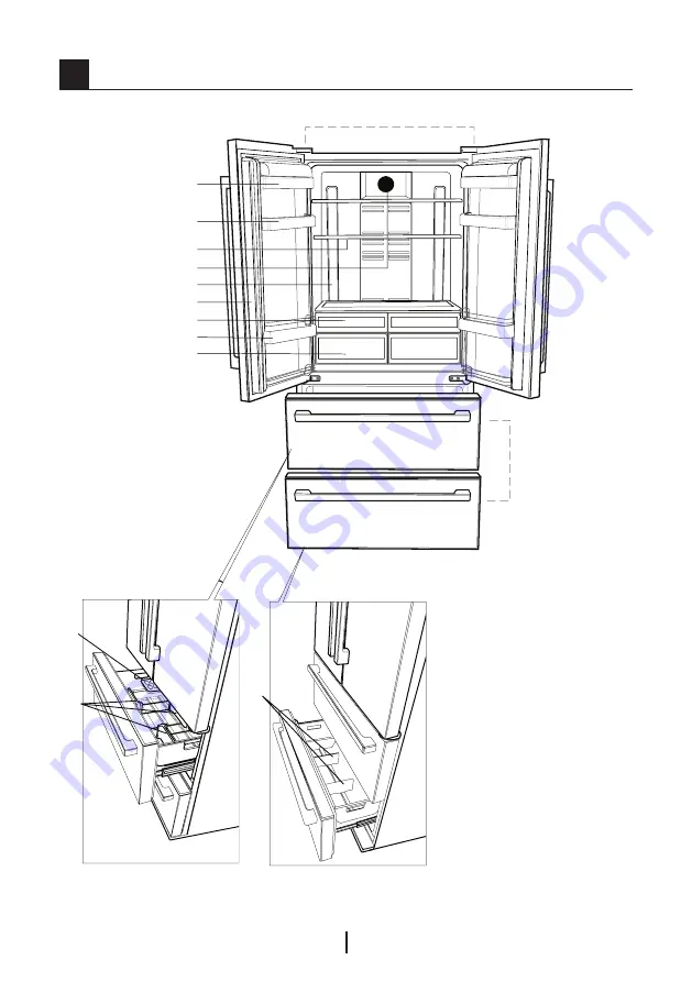 Beko GNE59200X Instruction Manual Download Page 4