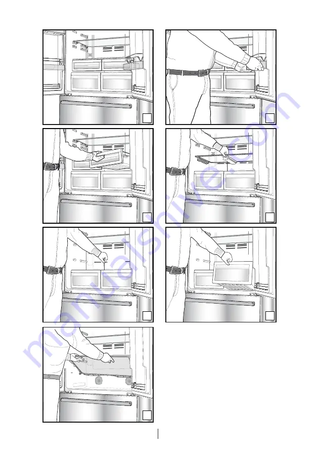 Beko GNE59200X Instruction Manual Download Page 23