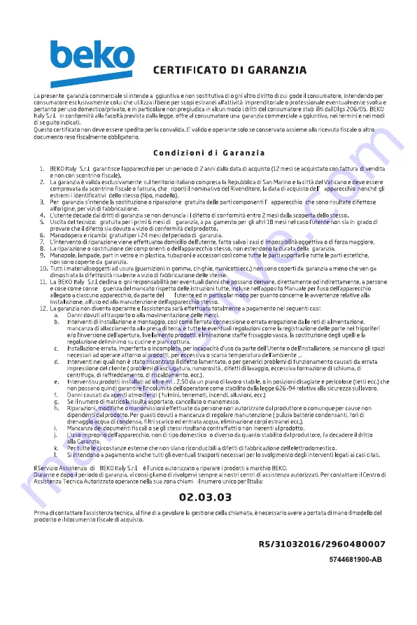 Beko GNO4031GS User Manual Download Page 237