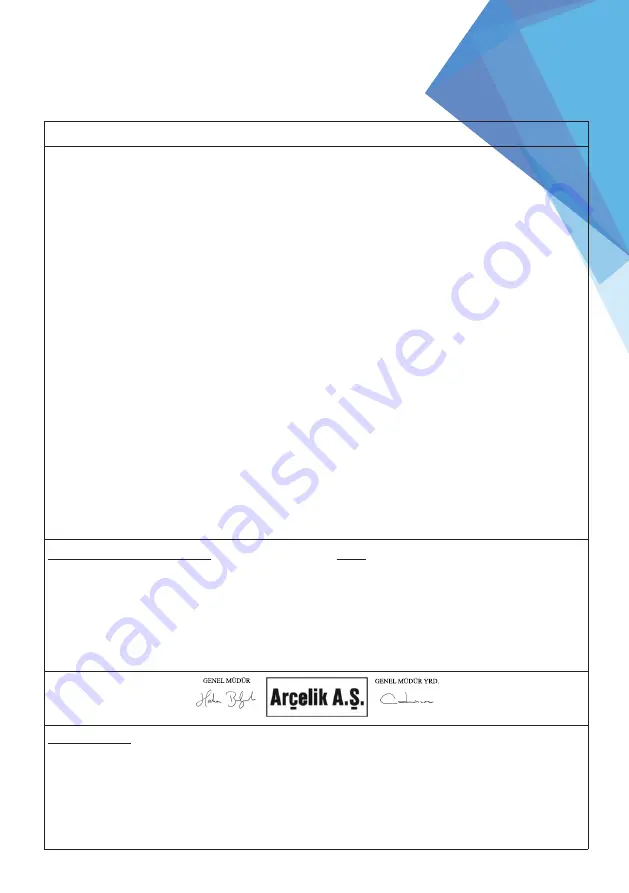 Beko HBS6702W User Manual Download Page 33