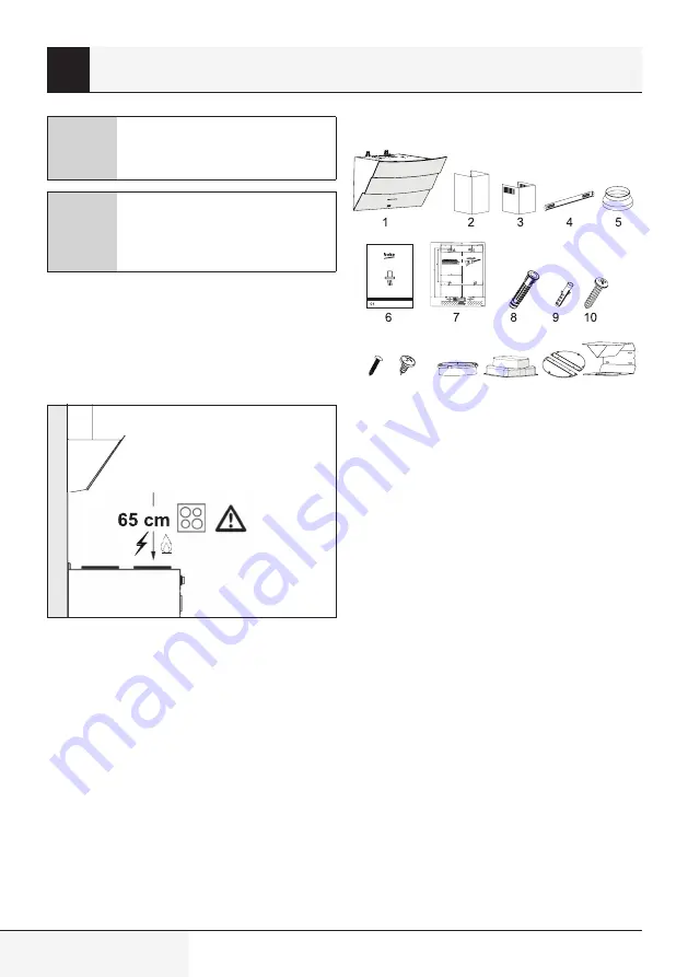 Beko HCA62641BH User Manual Download Page 12