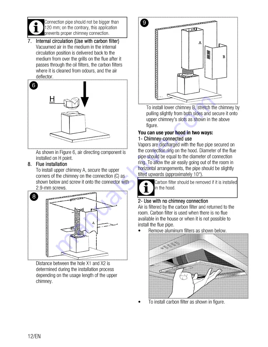 Beko HCB61731BXH User Manual Download Page 12