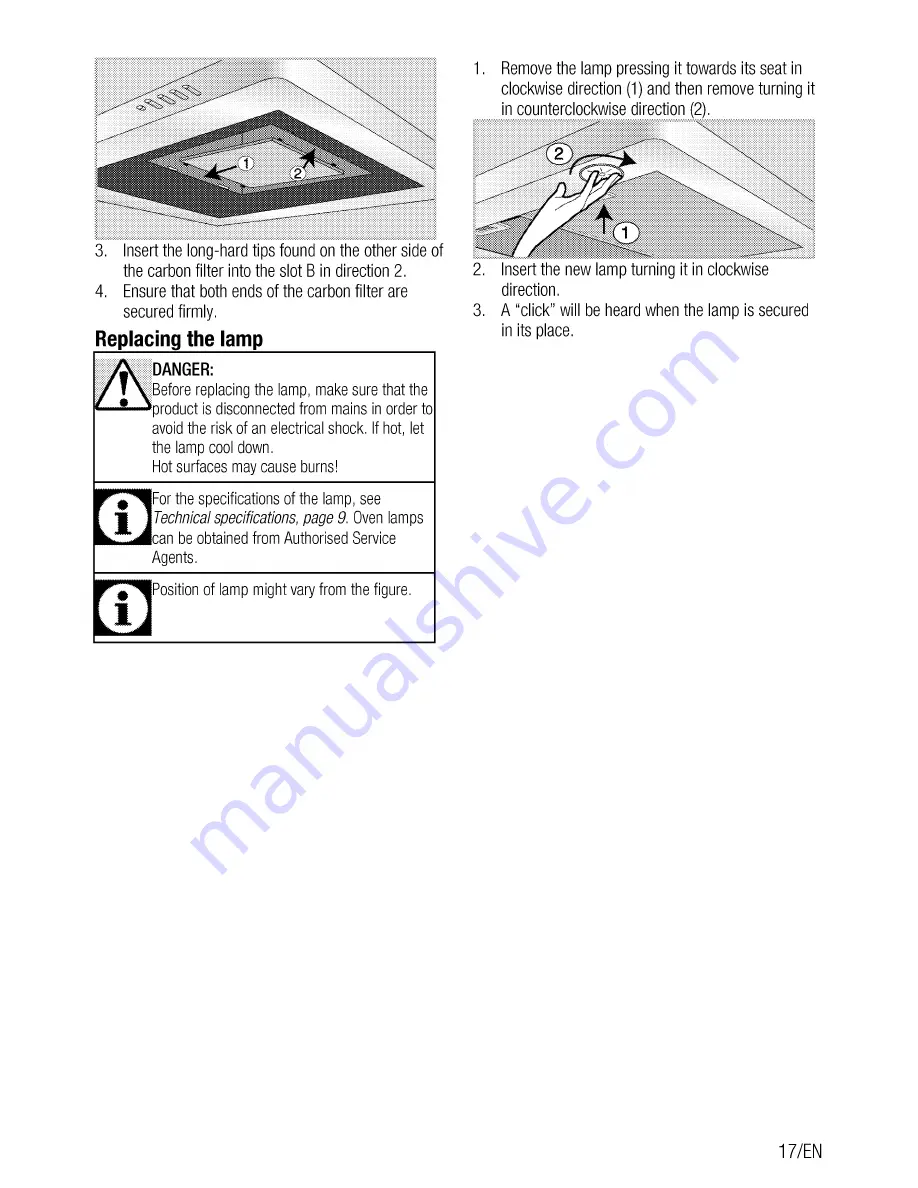 Beko HCB61731BXH User Manual Download Page 17