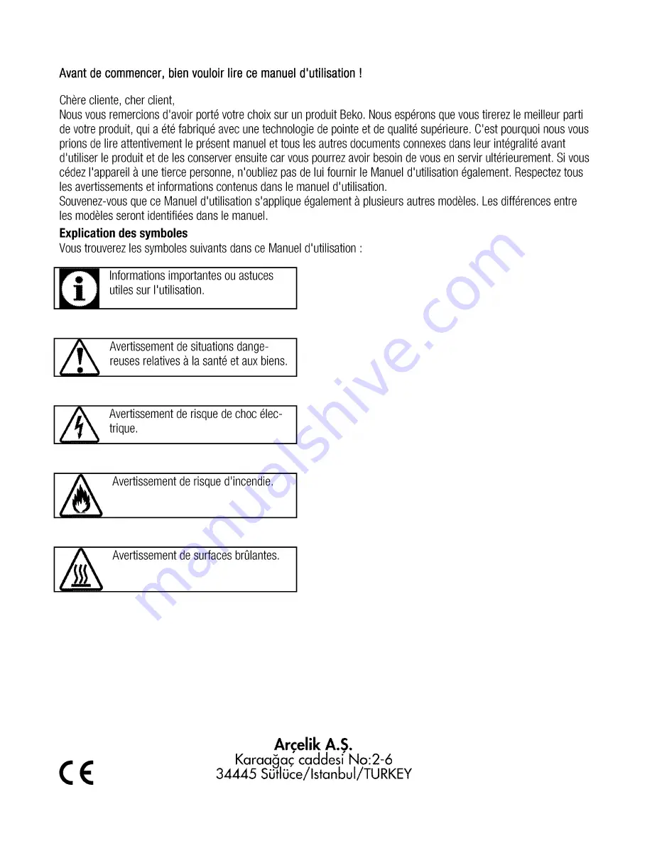 Beko HCB61731BXH User Manual Download Page 20