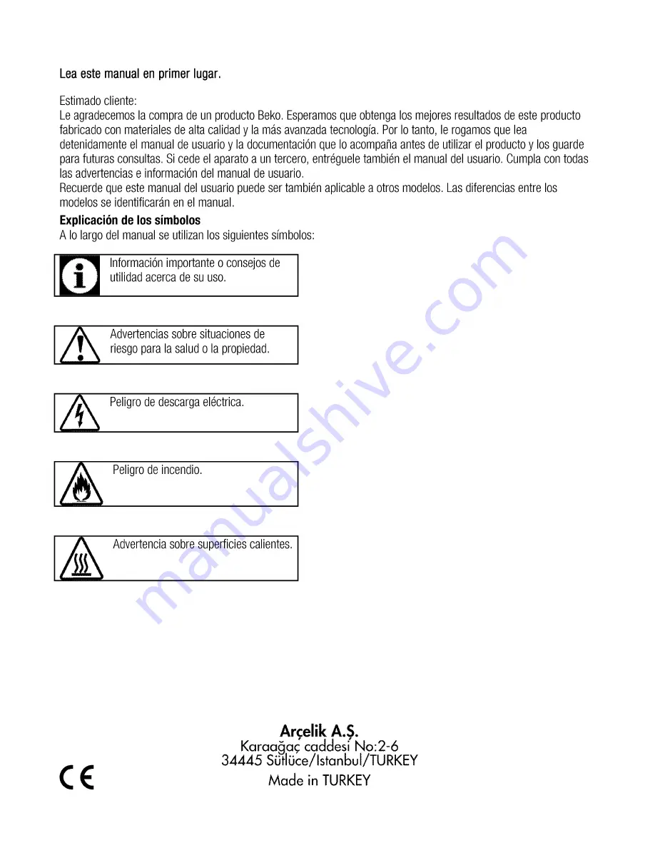 Beko HCB61731BXH User Manual Download Page 56