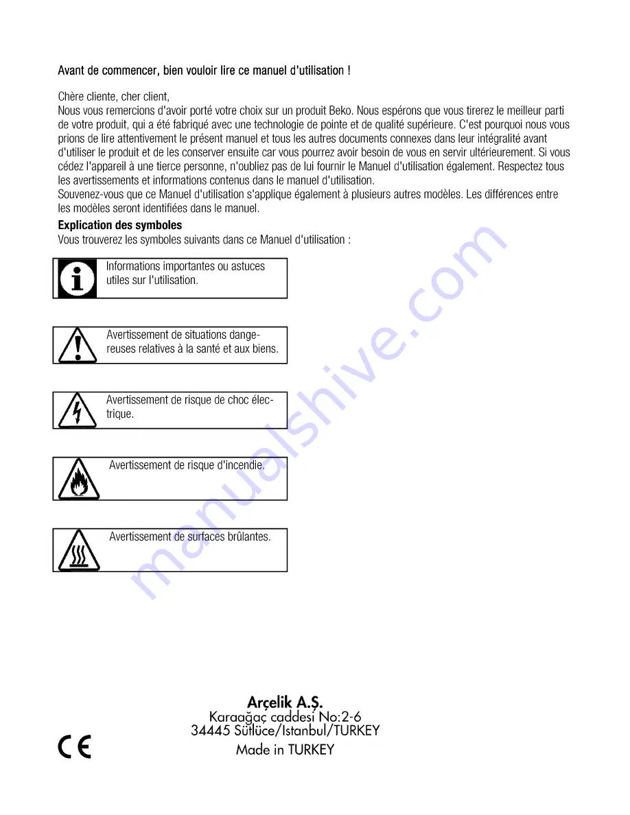 Beko hdce32200 User Manual Download Page 30