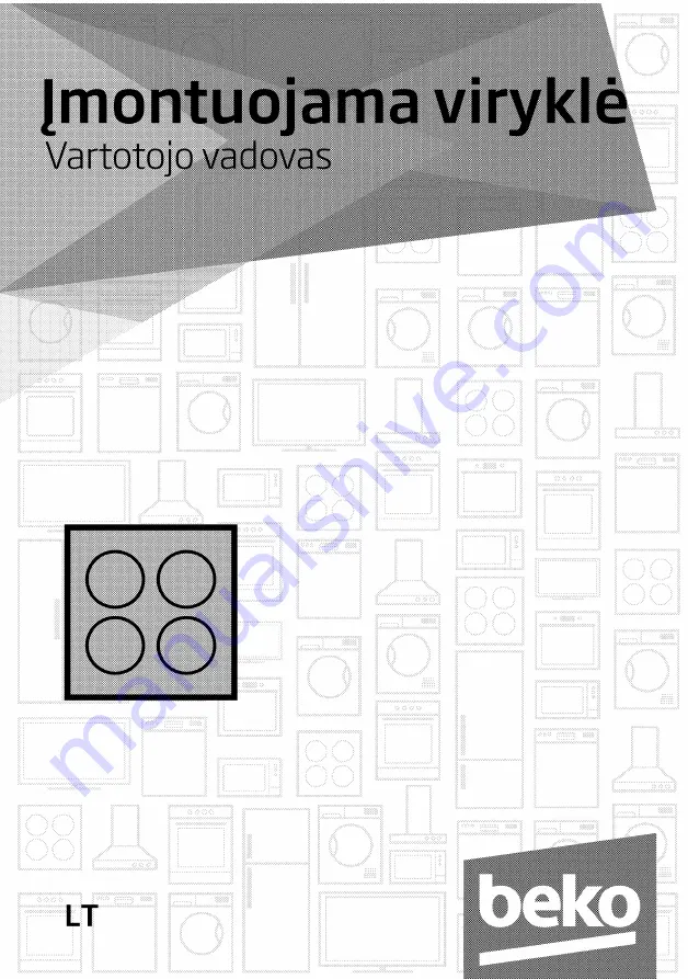 Beko HIGZ 64120 SB User Manual Download Page 59