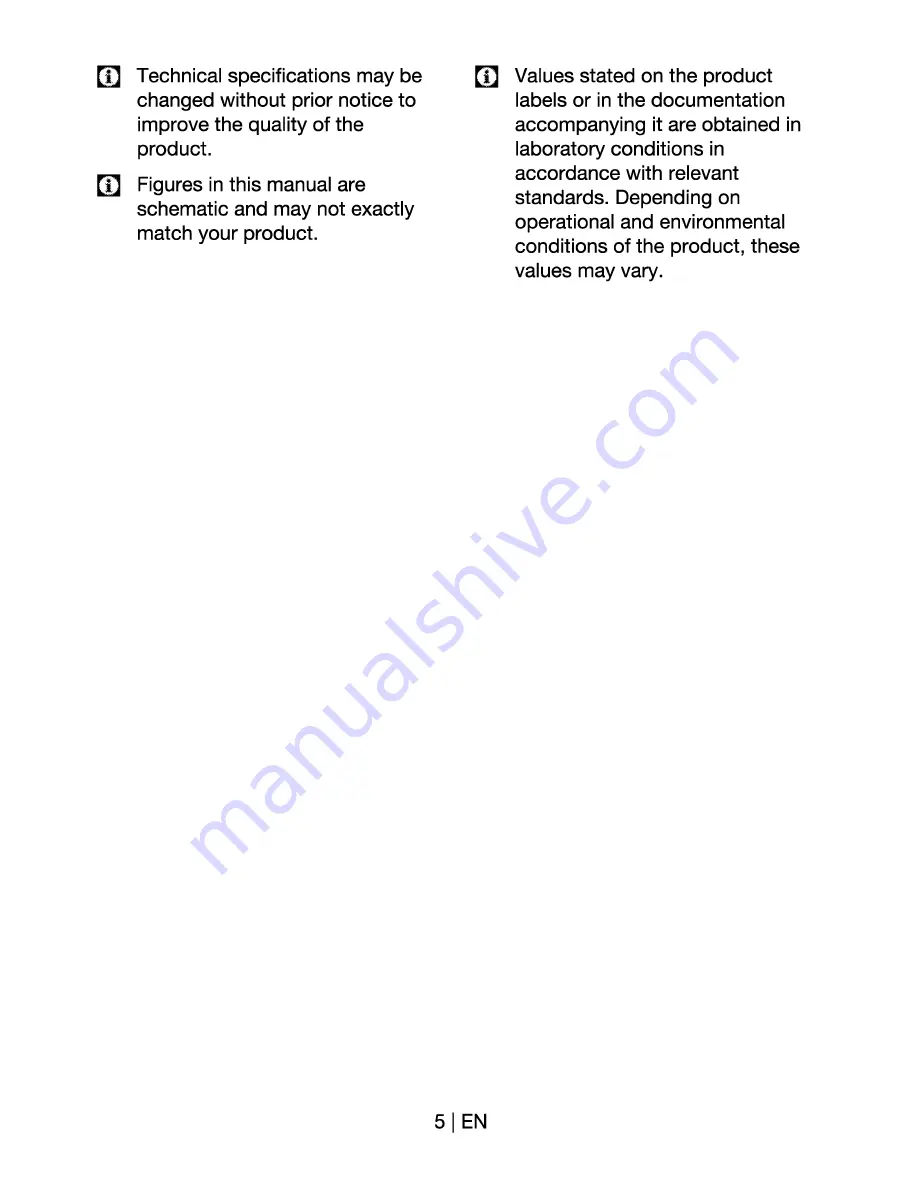 Beko HII 64400AT User Manual Download Page 5